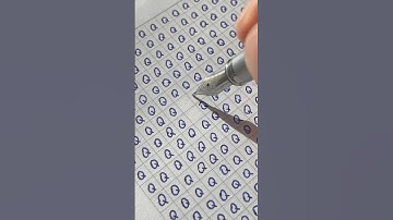 Together We Write: Comment the Next Letter! #handwriting #ocd  #relaxing #satisfying #calmingvideo