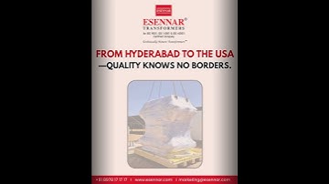 Esennar Transformers Export Success | Transformer Reaches USA for Major Project