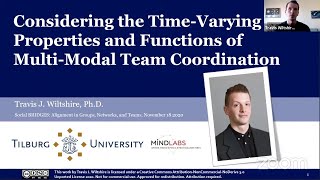 [AGTN] Time-Varying Properties of Multi-Modal Team Coordination - Prof. Travis Wiltshire