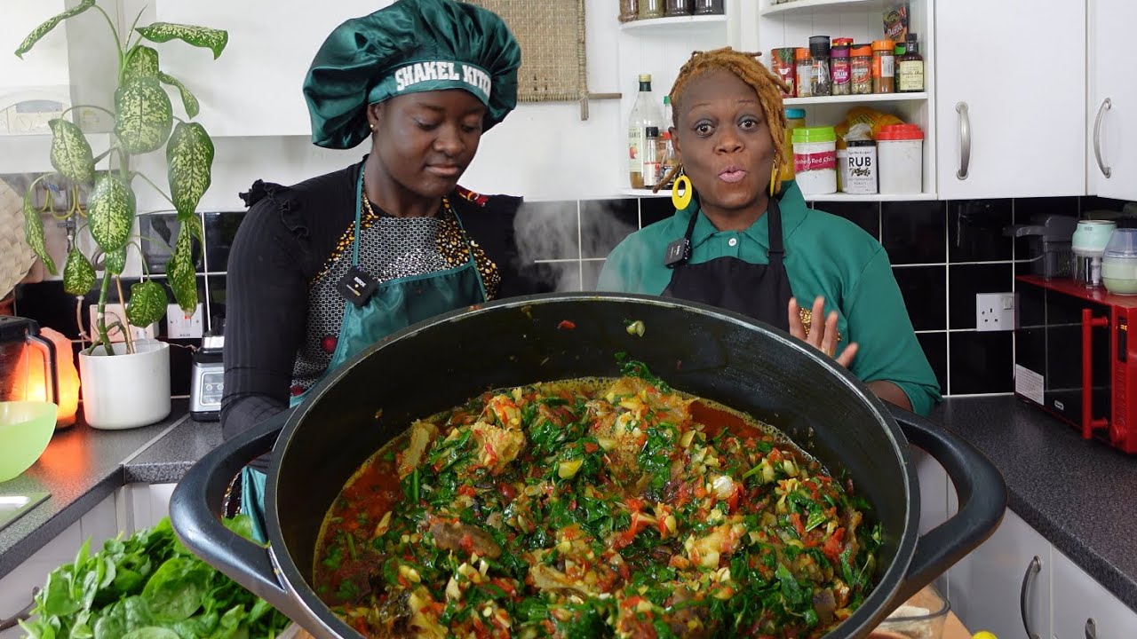 Efo Riro Soup Step-by-Step Tutorial: Nigeria Teaches Ghana