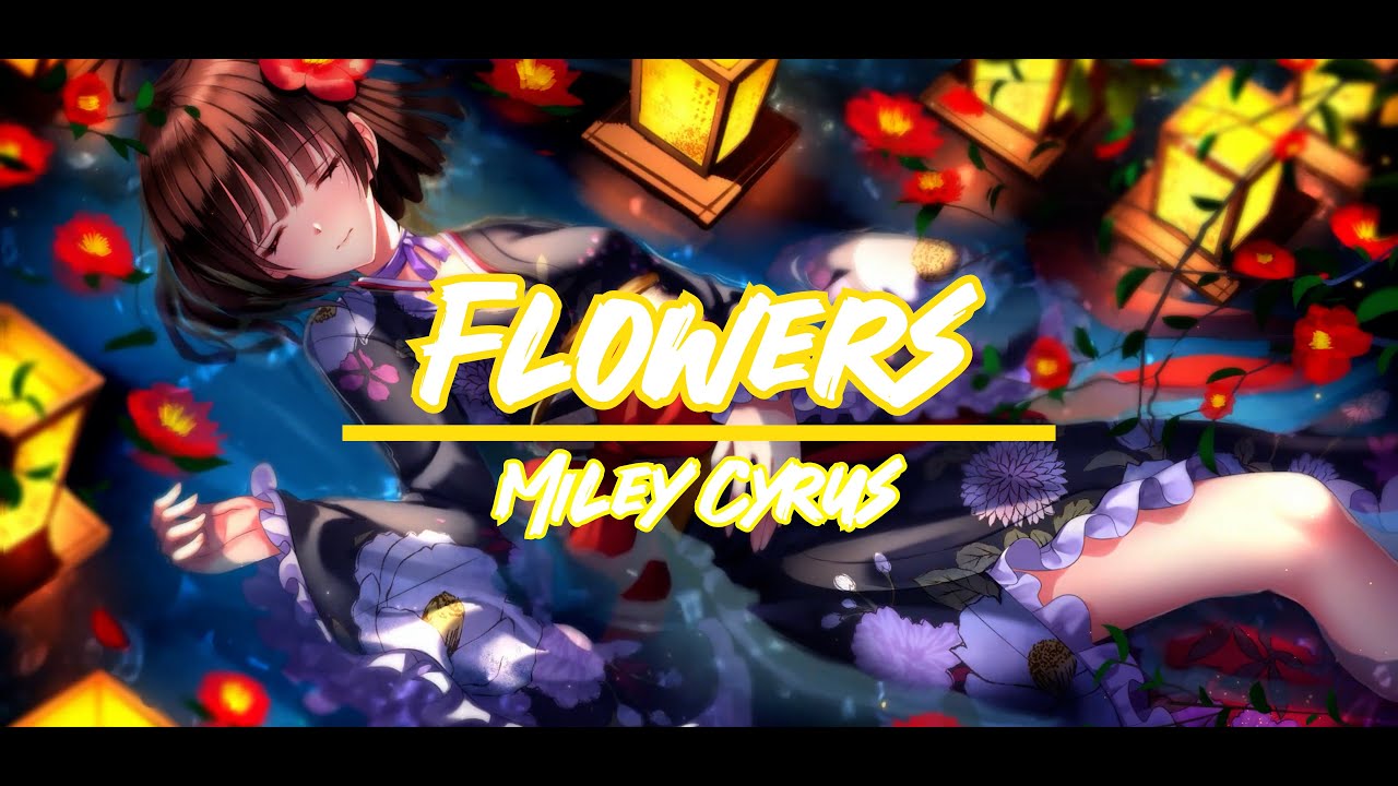 Miley Cyrus - Flowers (Lyrics) - Remix - YouTube