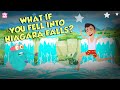 What If You Fall into Niagara Falls? | Niagara Waterfall | The Dr Binocs Show | Peekaboo Kidz