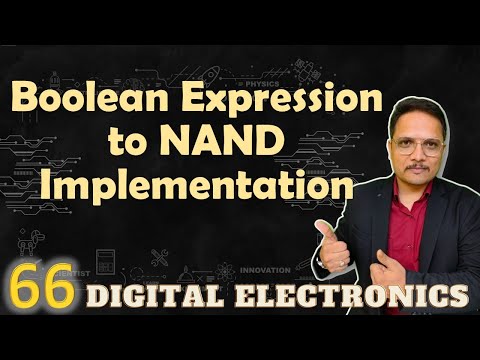 Boolean Expression To Nand Gate Implementation, Logic Gates In Digital Electronics