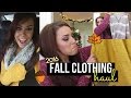 FALL CLOTHING HAUL 2016