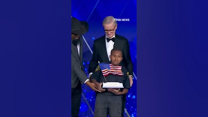 'A TRUE LEGEND': DJ Daniel receives the 'Young Patriot Award' #shorts #usa #us #foxnews #patriotism