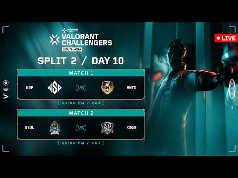 VALORANT Challengers South Asia 2026 Split 2 : Day 10