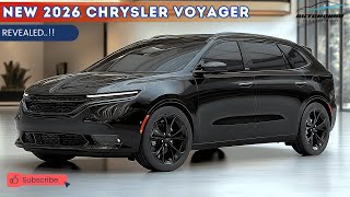 Yeni 2026 Chrysler Voyager - Stow N Go Ile Bütçe Dostu Minivan ..