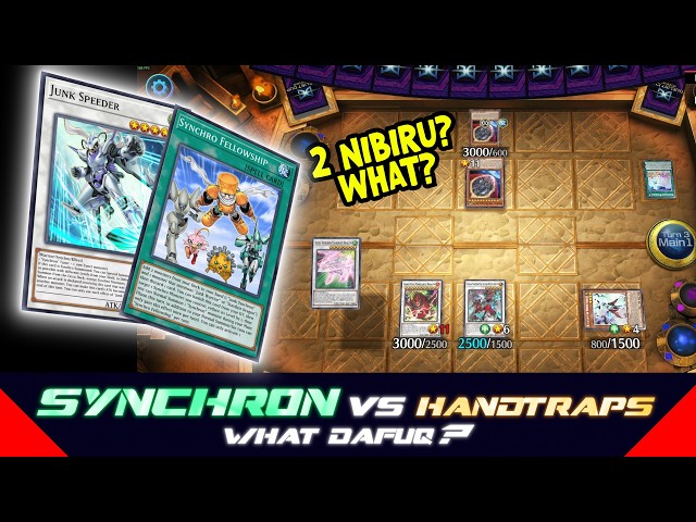 SYNCHRON - HOW RESILIENT THIS DECK IS? YES  [Yu-Gi-Oh! Master Duel] -  YouTube