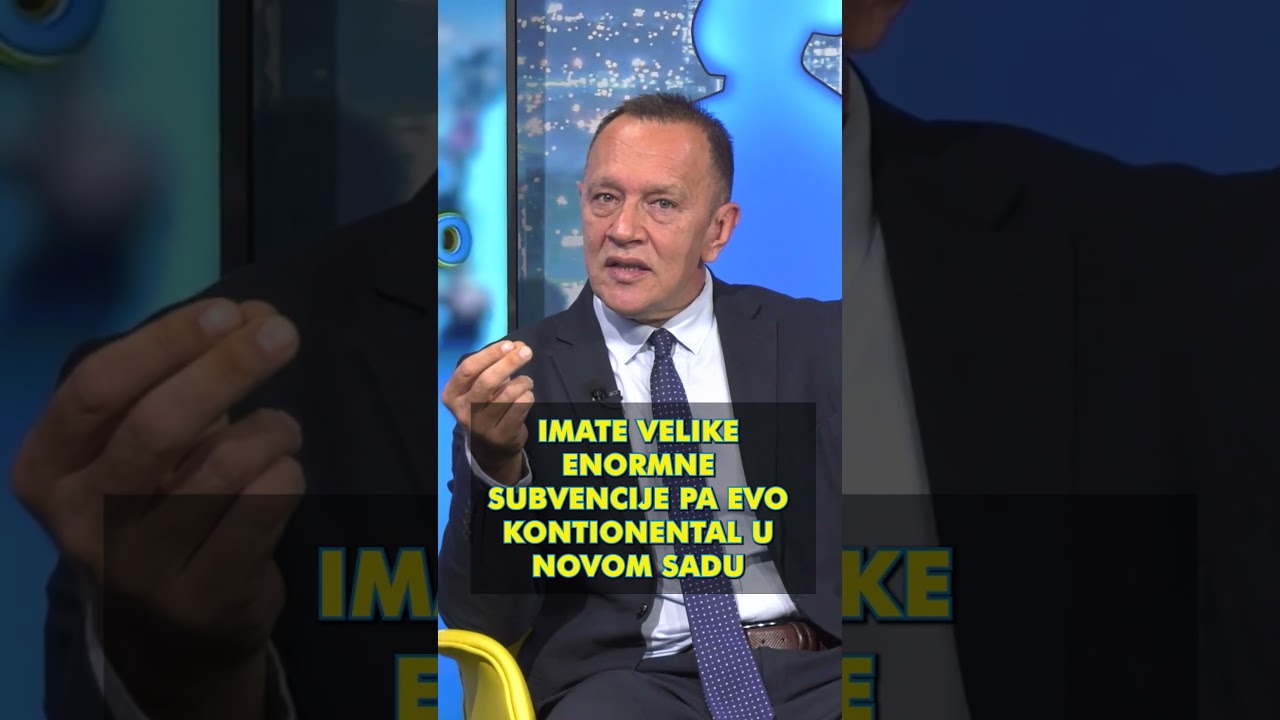Zoran Sandić - Strancima milionske subvencije, našim radnicima otkazi