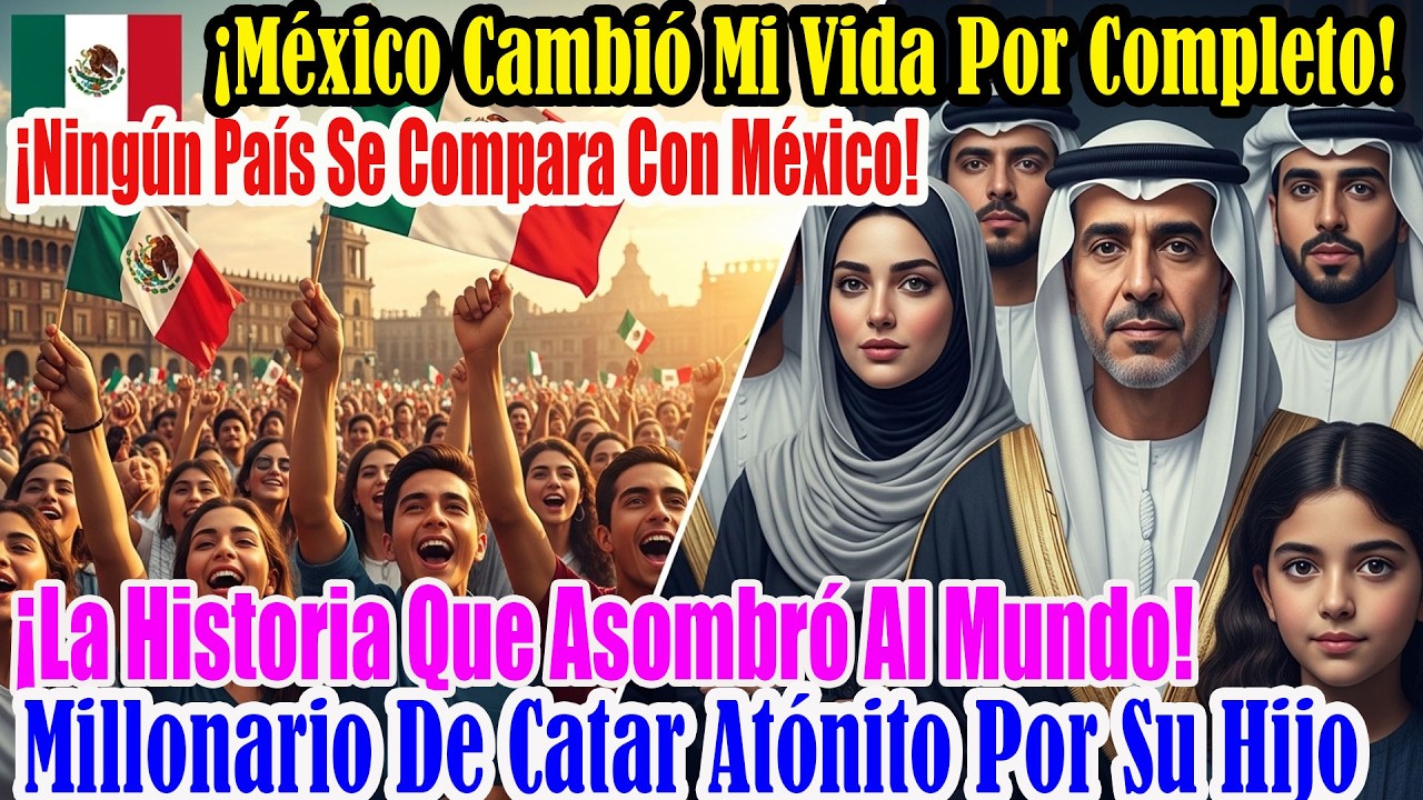 Millonario de Catar sorprendido: su hija vuelve de México y la vida sencilla la transformó total hoy