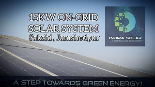 15kw on-grid solar system#solar #solarenergy #viral #gogreen #youtube #explorepage #explore #goviral
