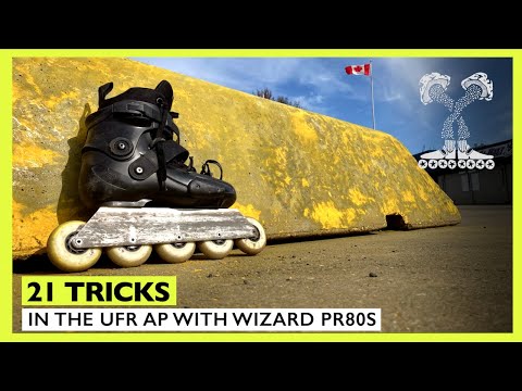 21 Rollerblading Tricks in the FR UFR with Wizard PR80 Frames
