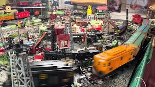 2 prewar American Flyer Standard Gauge 4000 locomotives. Just got the orange one running better.