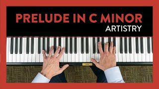 How to Play Prelude in C Minor (BWV 999) by Bach with Artistry | Piano Lesson