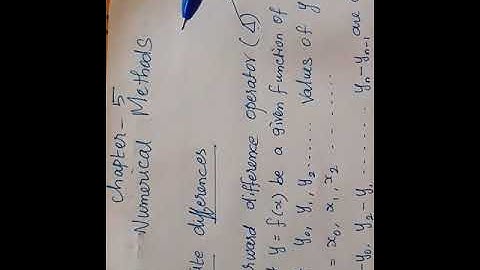 12th Business Maths Chapter 5 - Numerical Methods