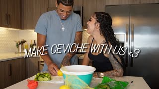 VLOG| make ceviche with us