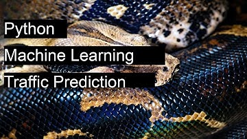 How to use Python and machine learning to predict traffic flow based on historical data and real-tim