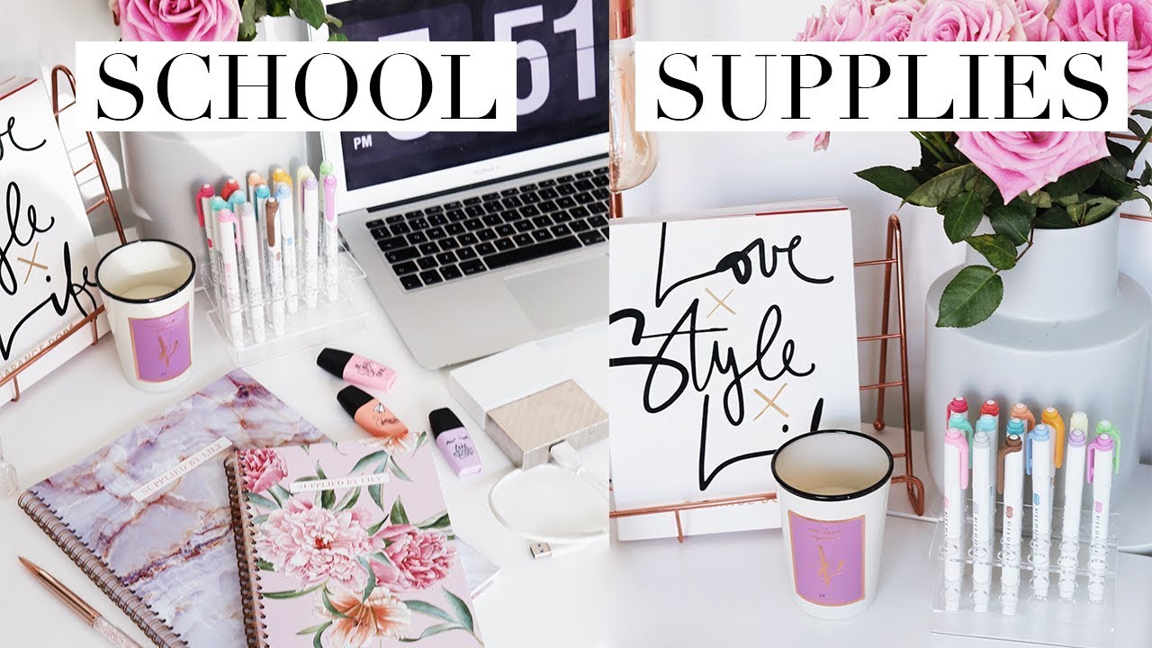 STUDENT SCHOOL SUPPLIES ESSENTIALS + GIVEAWAY | Back To Law School/University 2018