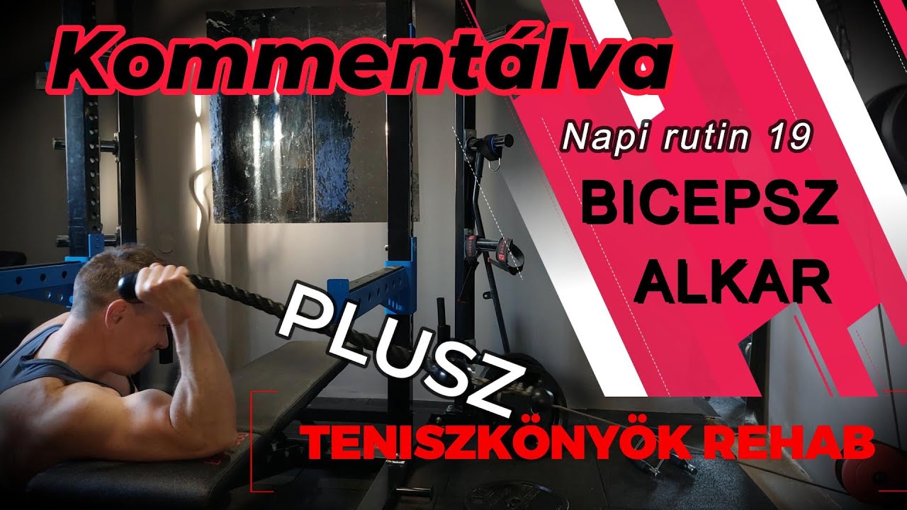 Napi Rutin Napi rutin 19 - Bicepsz / Alkar + Teniszkönyök rehab - YouTube