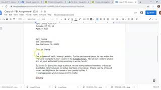 Review of PBL Assignment 1