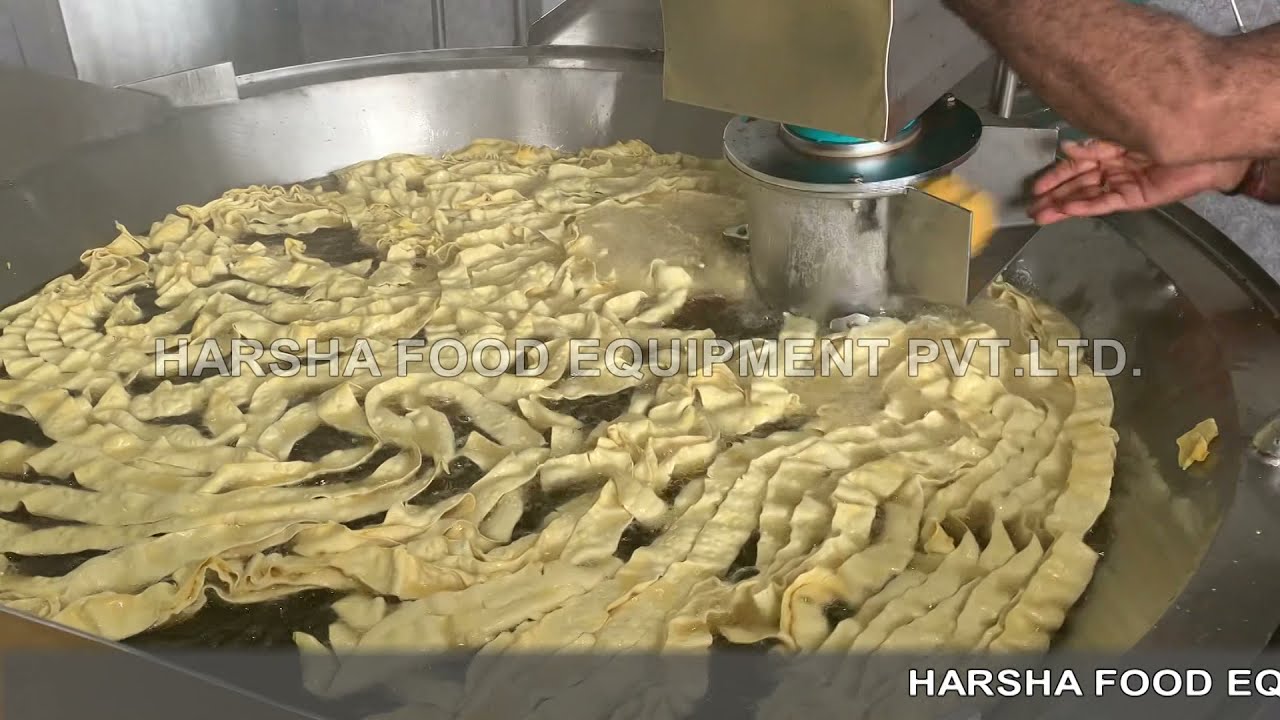 Circular Fryer (Batch Fryer) With Wooden Boiler - HARSHA FOOD EQUIPMENT PVT.LTD.