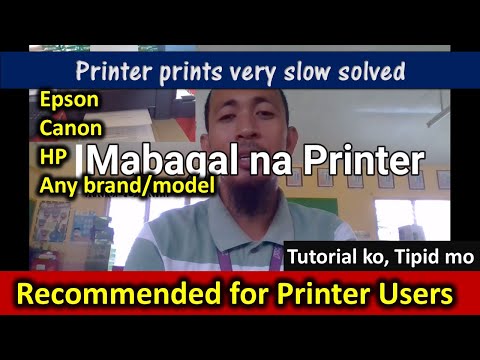 Video: Paano Muling Punan Ang Printer