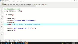 Celebrity c++ program for accepts a character  and display the next character Net Worth
