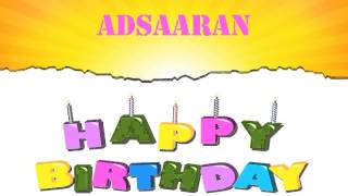 Adsaaran Happy Birthday Wishes & Mensajes