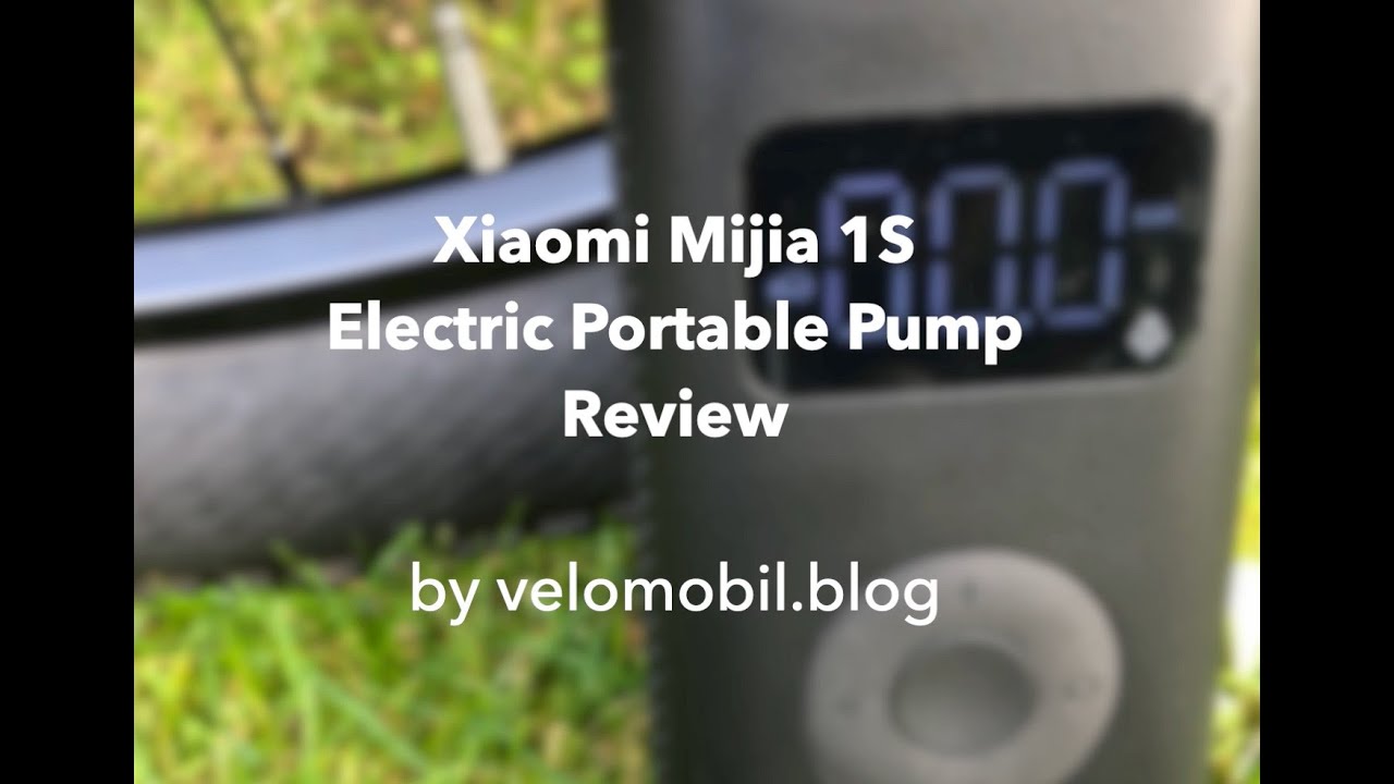 video Xiaomi Mijia Air Pump 1S