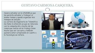 Gustavo Carmona Presentacion Grupo