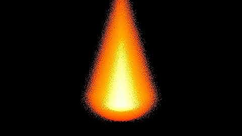 Flame animation using Perlin noise