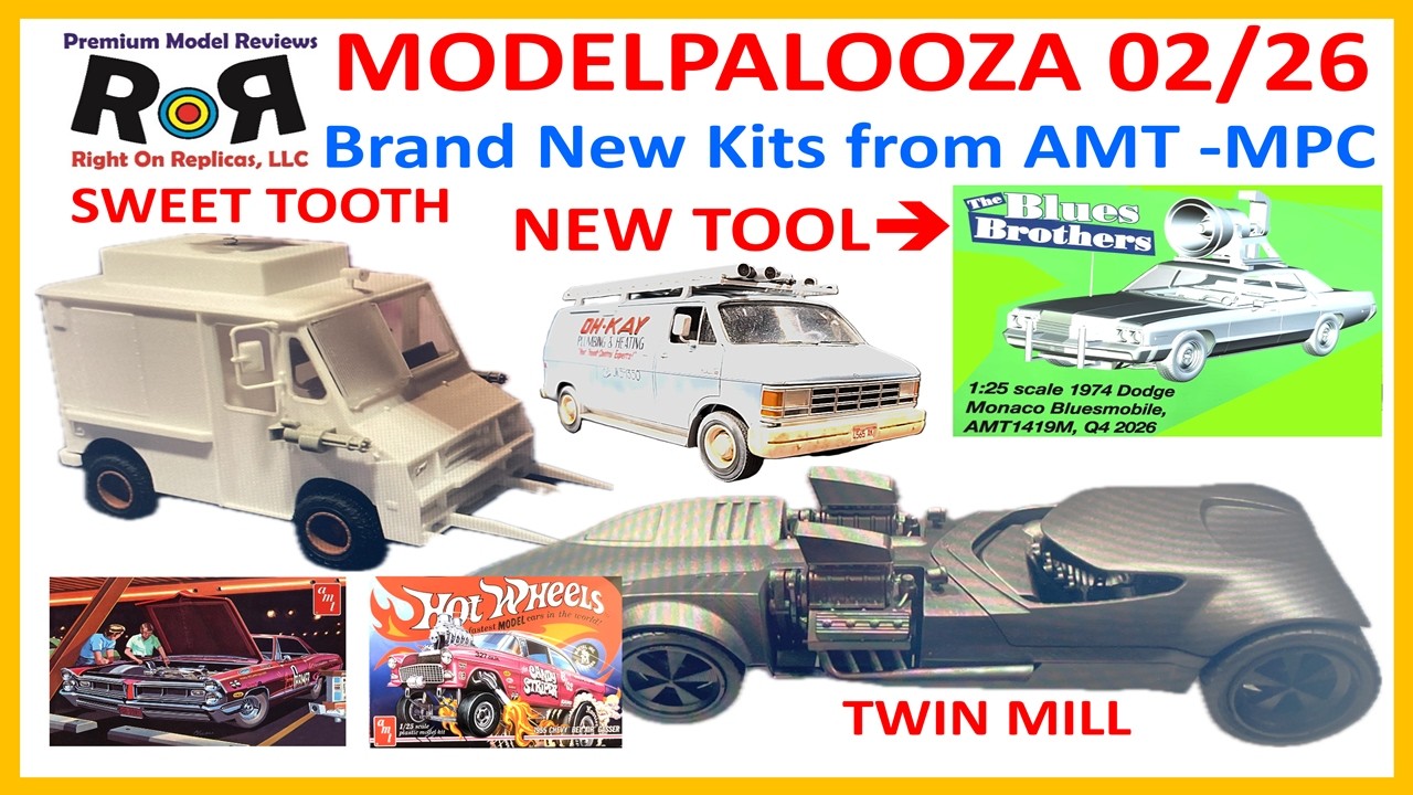 New Kits from Round2 -Sneak Peeks FEB 27, 2026