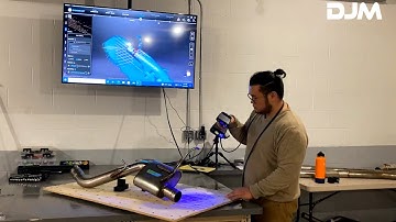 3D Scanning a Mechanical Part (Time Lapse)