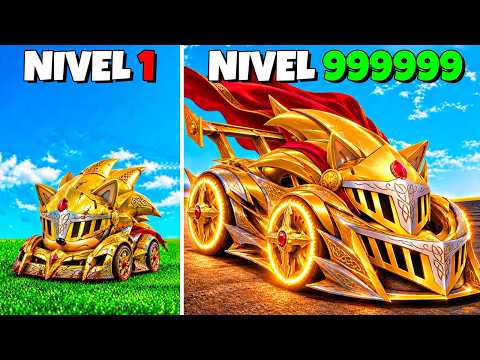 FROM LEVEL 1 EXCALIBUR SONIC CAR TO LEVEL 1,000,000 in GTA 5 !! (Sonic Movie mod)