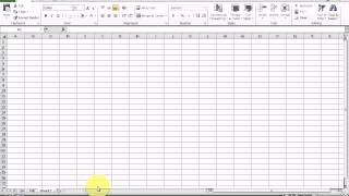 Excel Lesson 3: Understanding Worksheets