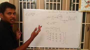 4 point DFT Using Matrix method
