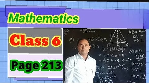 Class 6 Maths  Page213  Chapter11 #Jakhometuition #Assam