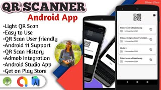 Create QR Scanner Android app with android studio 2022 screenshot 4