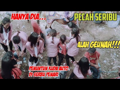 Pecah Seribu || Penuntun Kuda Auto Di Serbu Penari || Putput Jaya Grup