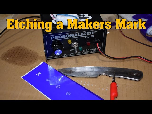 The Personalizer Etching Machine
