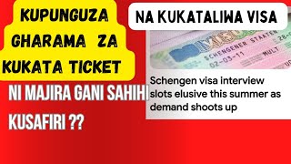 Je wakati gani wa kuomba Visa kusafiri kikazi, summer sio high season?