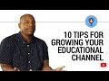 10 tips from Wisecrack on growing your educational channel