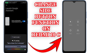 How to turn off Google Assistant on my Redmi 10 c power button