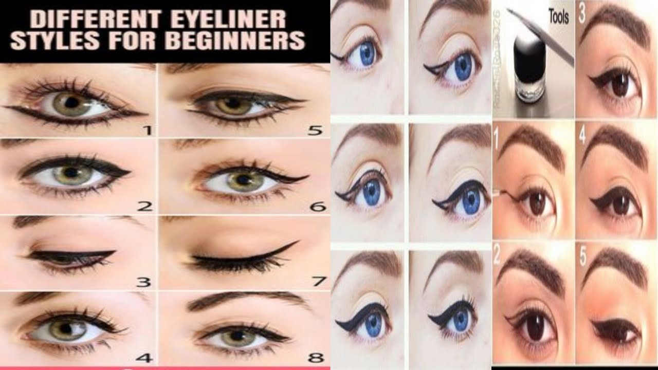 Eyeliner tutorial for beginners eyeliner lagane ka tarika stepbystep eyeliner design 2023