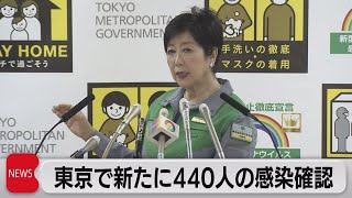 東京で440人の感染確認（2021年4月2日）