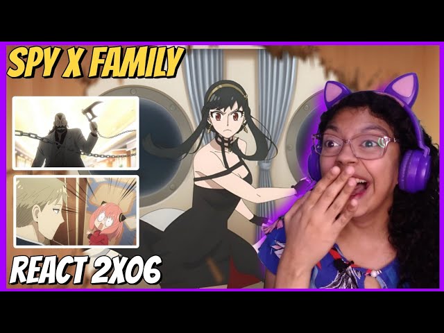 REACT: SPY X FAMILY 2 Temporada Episódio 6/ A YOR ARRASOU!!! 