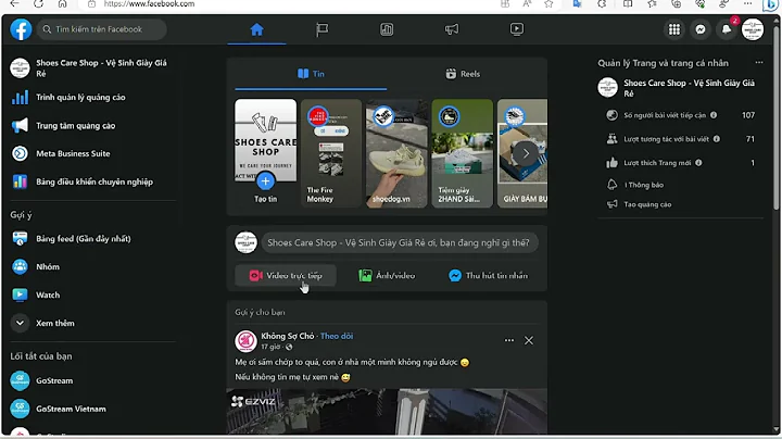 Hướng dẫn sử dụng GoStream live bằng RTMP trên Facebook