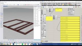 Lab 2 Karamba Pt 4 Beam displacement values