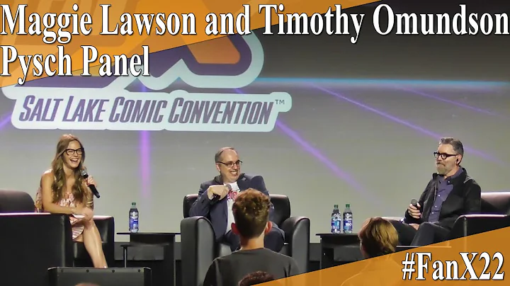 Pysch Panel - Maggie Lawson and Timothy Omundson -...