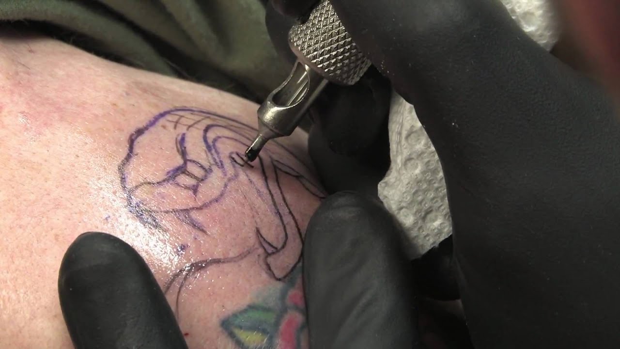 Tattooing methods : how to apply a permanent tattoo youtube